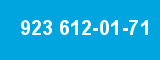 923 612-01-71 923 612-01-71
